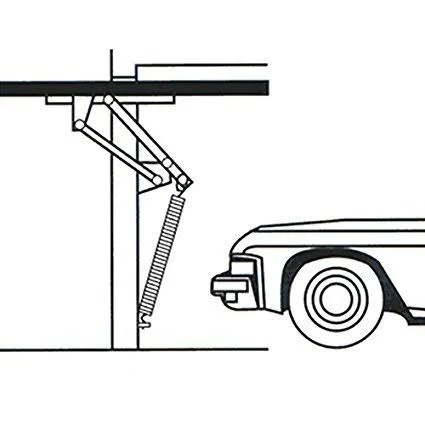 E900 Hardware Universal One-Piece Garage Door Hardware Kit