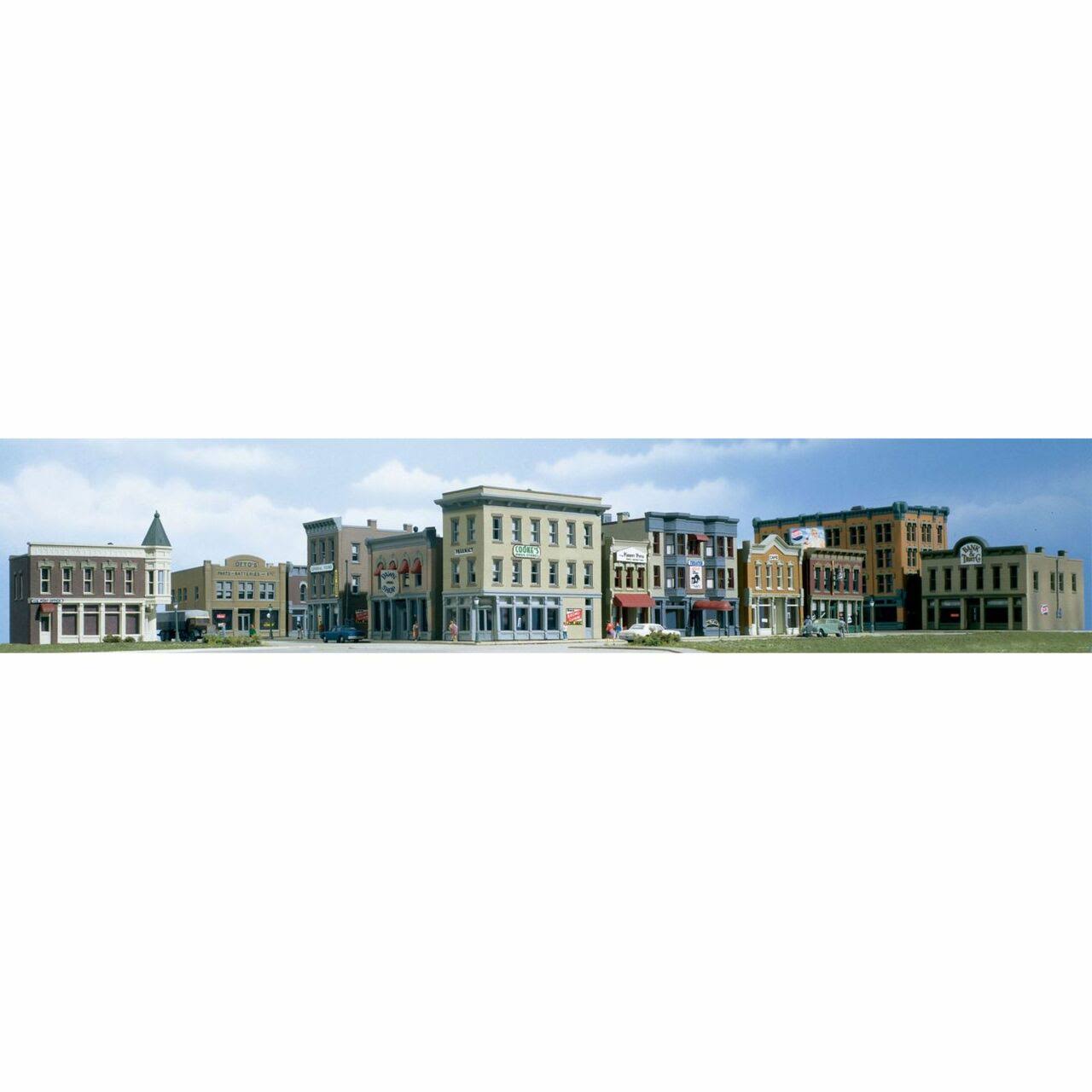 Town u0026 Factory Building Set - Kit - Scale: N | Woodland Scenics - Megean
