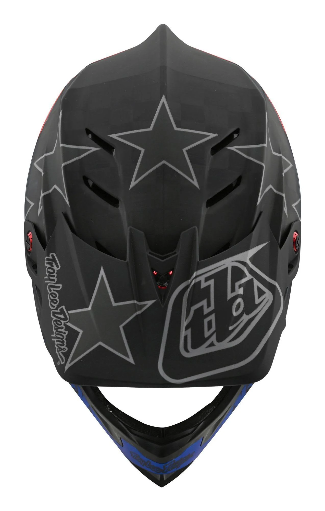 Troy Lee Designs D4 Carbon Freedom 2.0 Helmet - Black-Red