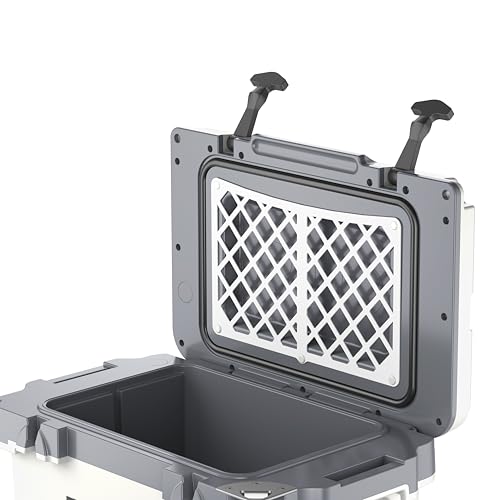 RTIC 22 QT Ultra-Light Wheeled Cooler with Handle, Hard Insulated Portable Ice Chest Box for Beach, Drink, Beverage, Camping, Picnic, Fishing, Boat, Barbecue