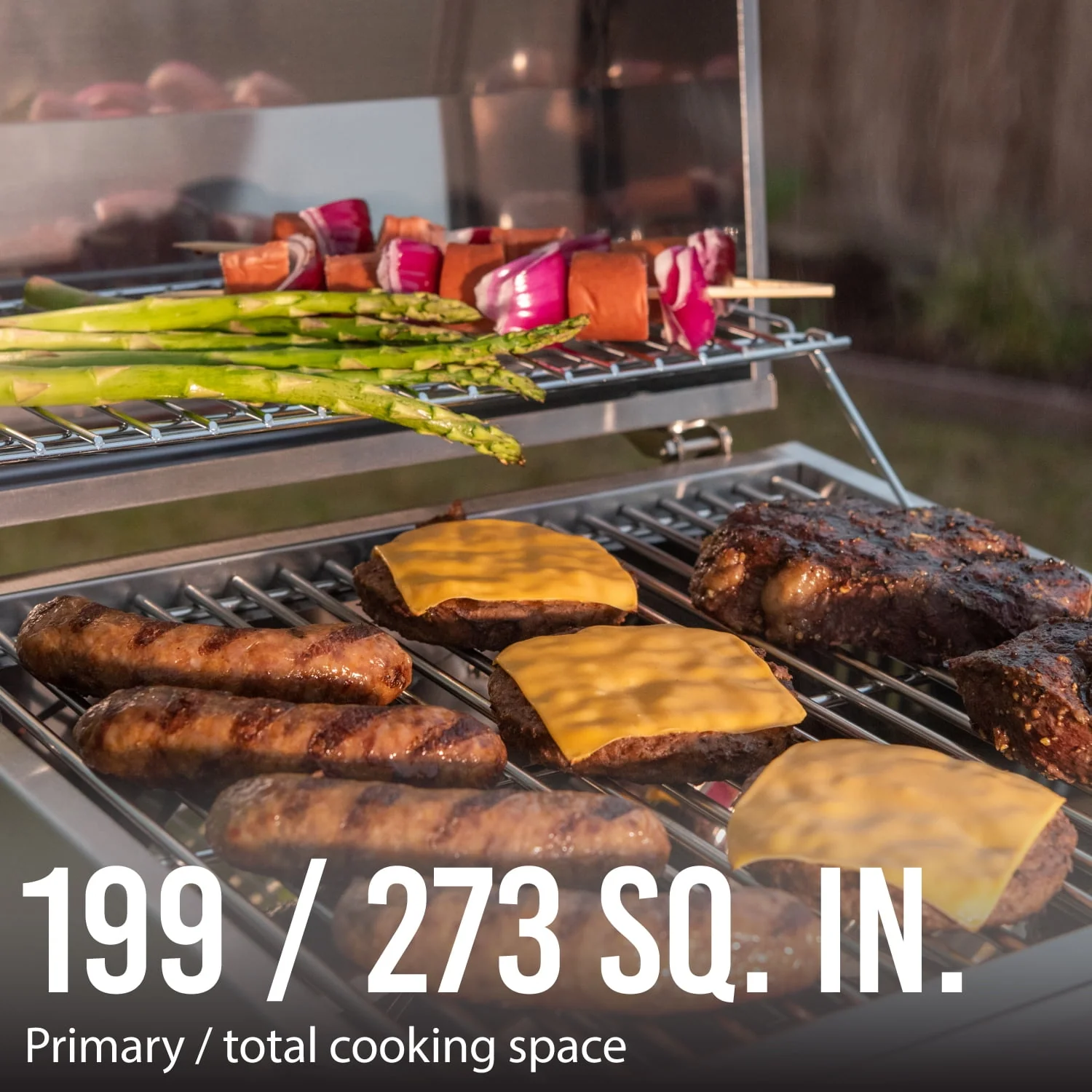 Expert Grill 2 Burner Tabletop Propane Gas Grill in Stainless Steel