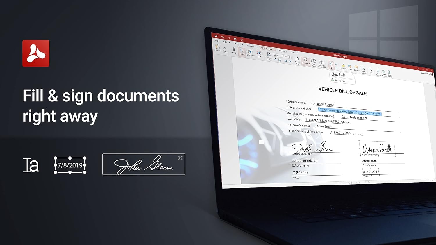 PDF Extra 2021 | Pro PDF Editor & Converter | Lifetime License to Edit, Convert, Fill & Sign, Protect, Annotate and Organize PDFs [PC Online code]