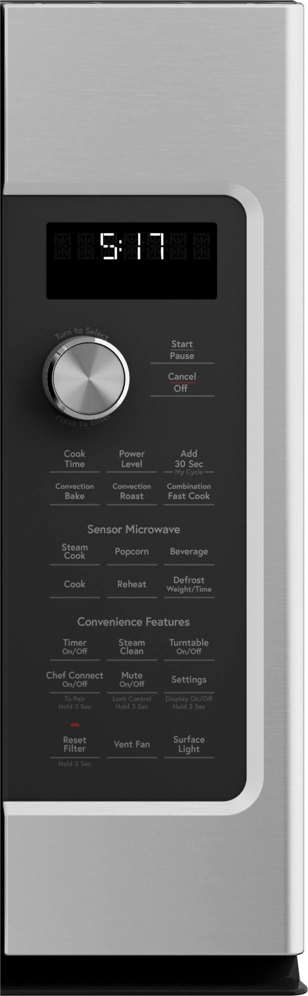 CVM517P2MS1 | Cafe 1.7 Cu. ft. Over The Range Convection Microwave - Stainless Steel