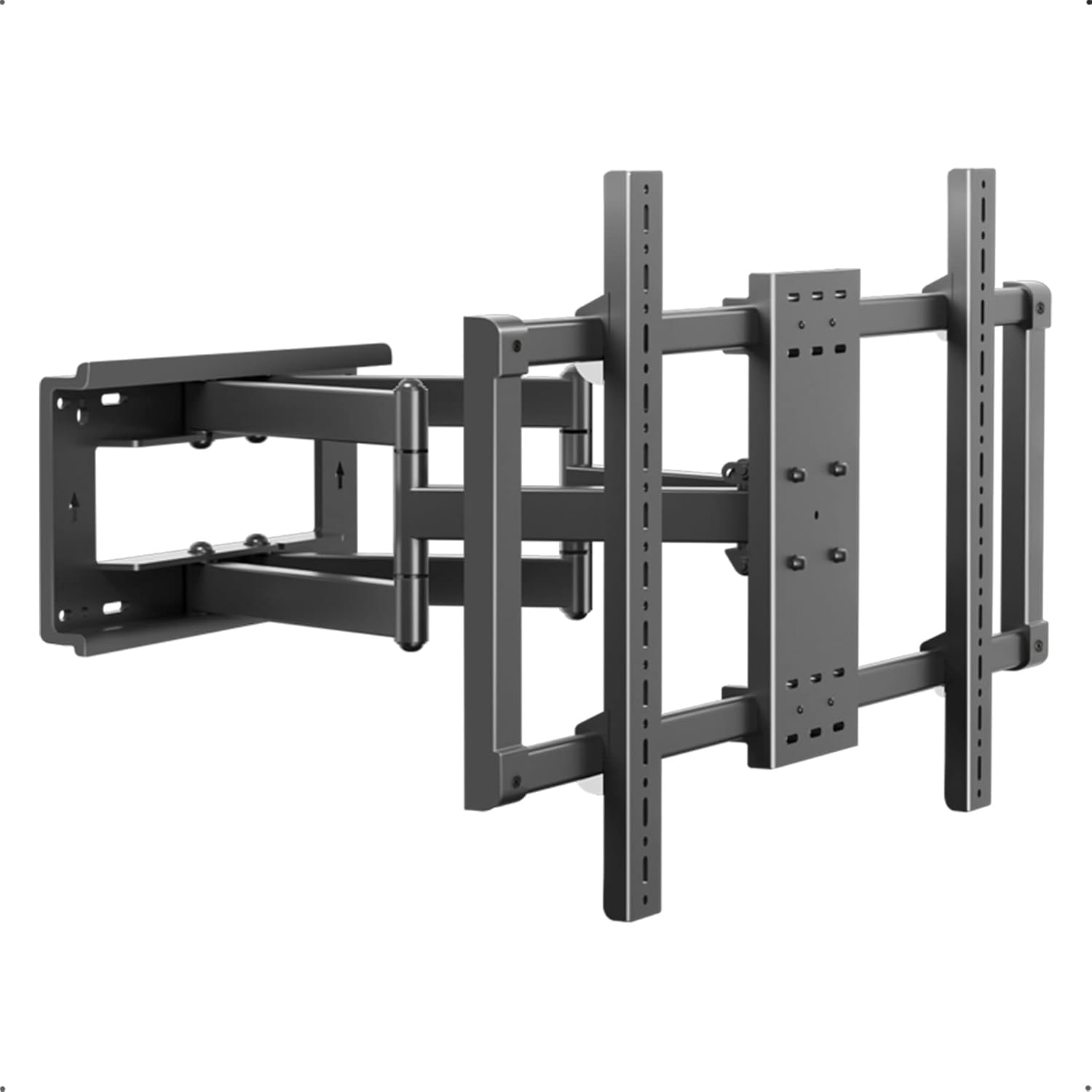 98 TV Wall Mount 75 85 86 90 100 110 inch Full Motion Ultra Slim Television Bracket Heavy Duty Large Size Led Swing Swivel Tilt Sliding Adjustable max vesa 1000x600mm Load 220 lbs DY1095
