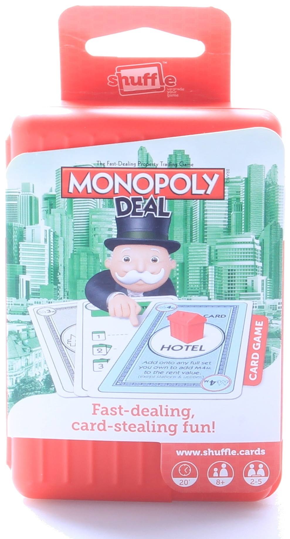 Shuffle Monopoly Deal Card Game