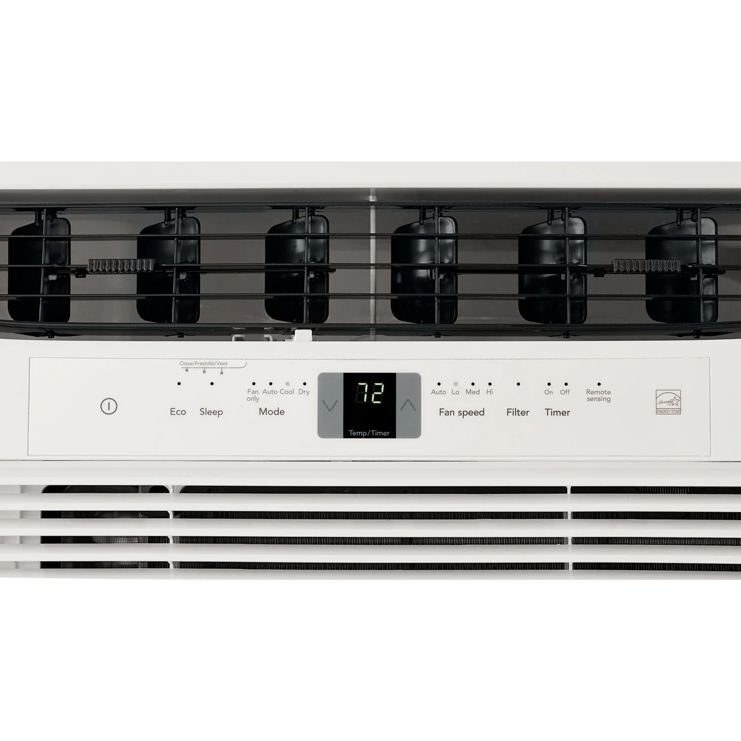 Frigidaire 5,000 BTU 115V Window-Mounted Mini-Compact Air Conditioner with Full-Function Remote Control, White