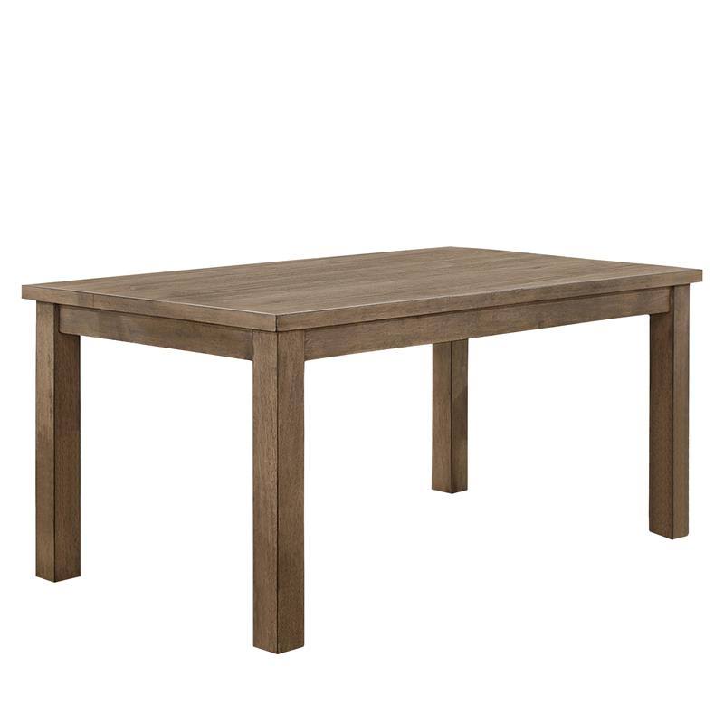 Lexicon Janina 5-Piece Contemporary Wood Dining Set in Natural and Teal - 5516-66_5TLS