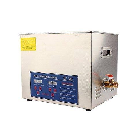 Commercial Grade Ultrasonic Cleaner Large Capacity Stainless Steel Clean Bath Tank with Heater and Digital Timer with US Plug 11