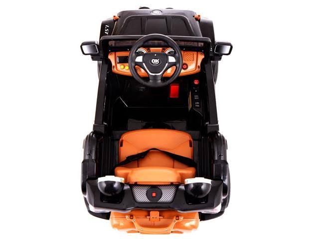 Tobbi Kids Ride on Jeep Style Truck 12V Battery Powered Electric Car w/Remote Control Black