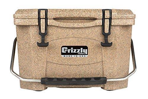 Grizzly Coolers 20 Quart Rotomolded Cooler, Orange