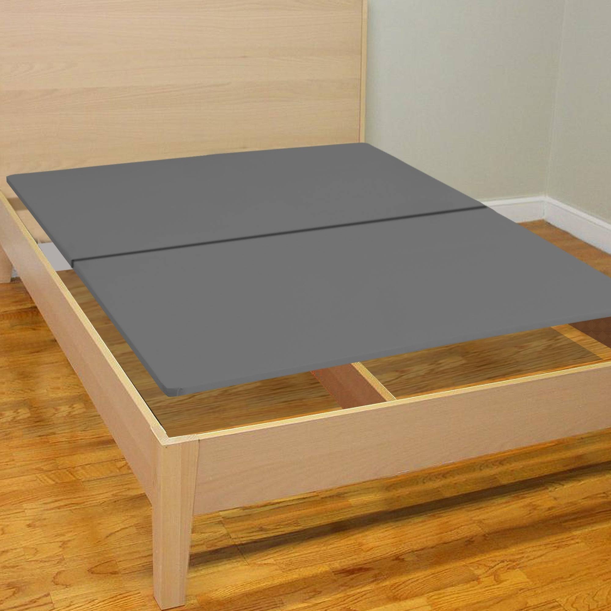 Onetan 1.5-inch Split Fully Assembled Bunkie Board for Mattress/Bed SUPPORT, Set of 2, - Twin