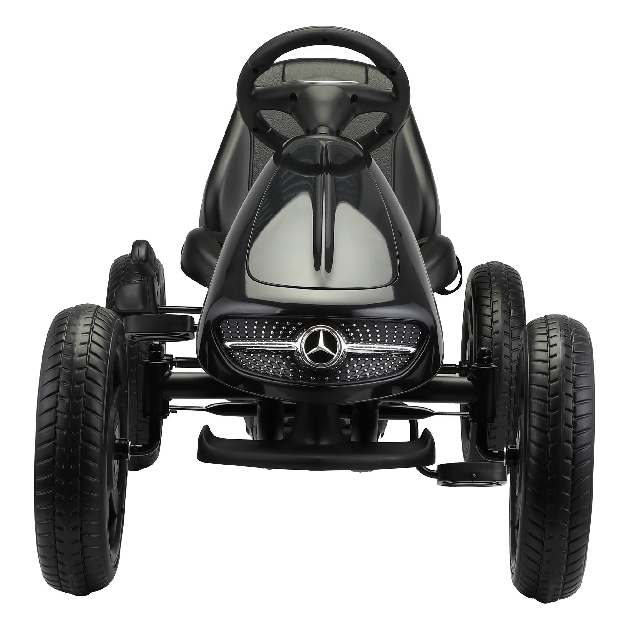 Mercedes Benz Kids Go Kart Ride on Car for Children, Black