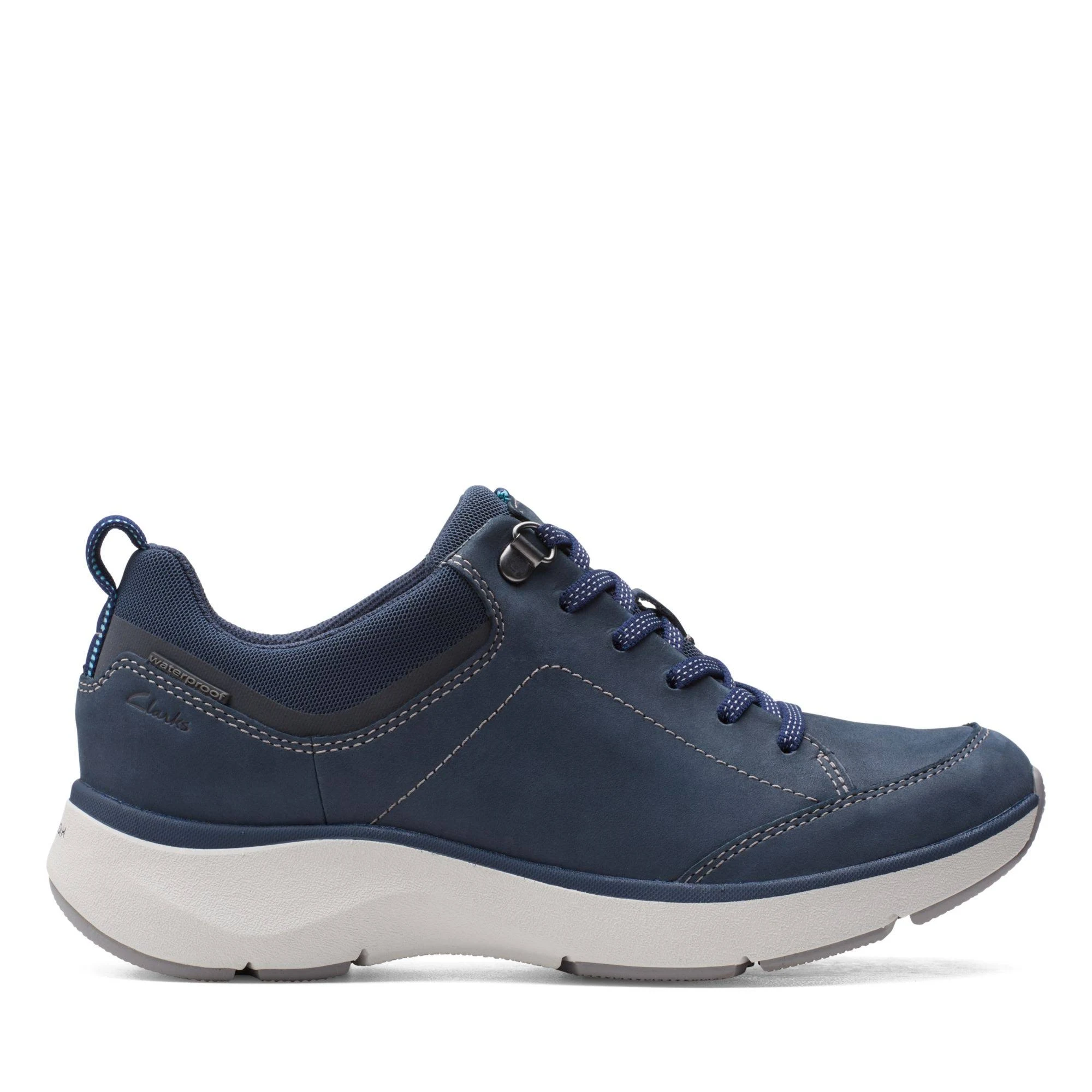Clarks Wave 2.0 Lace Navy (Size: 8, Width: N)