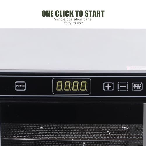 Freeze Dryer, Energy saving 6 Layers Stainless Steel Food Dehydrator for Jerky