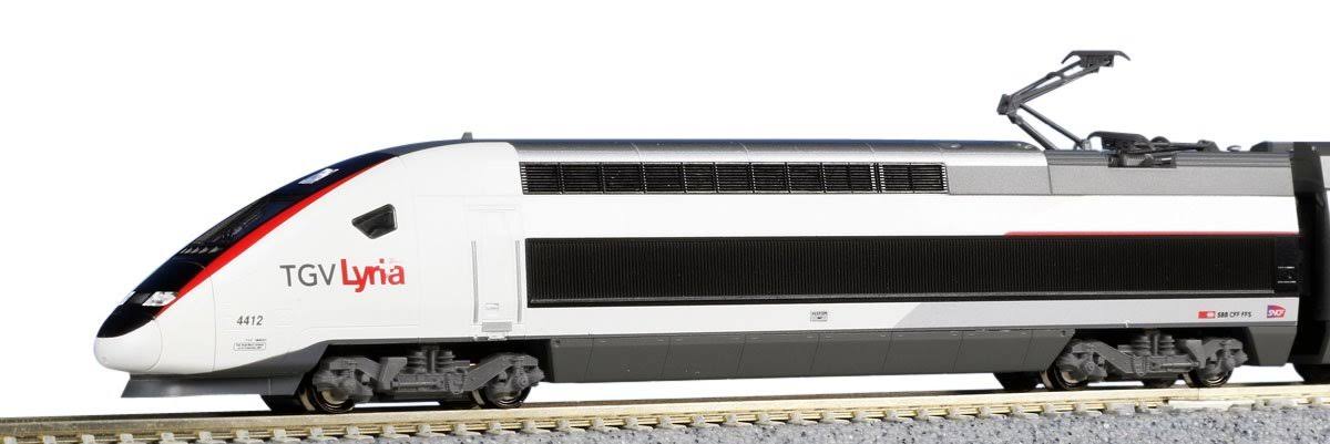 Kato N Gauge 10-1325 TGV Lyria Lilia 10-Car Set