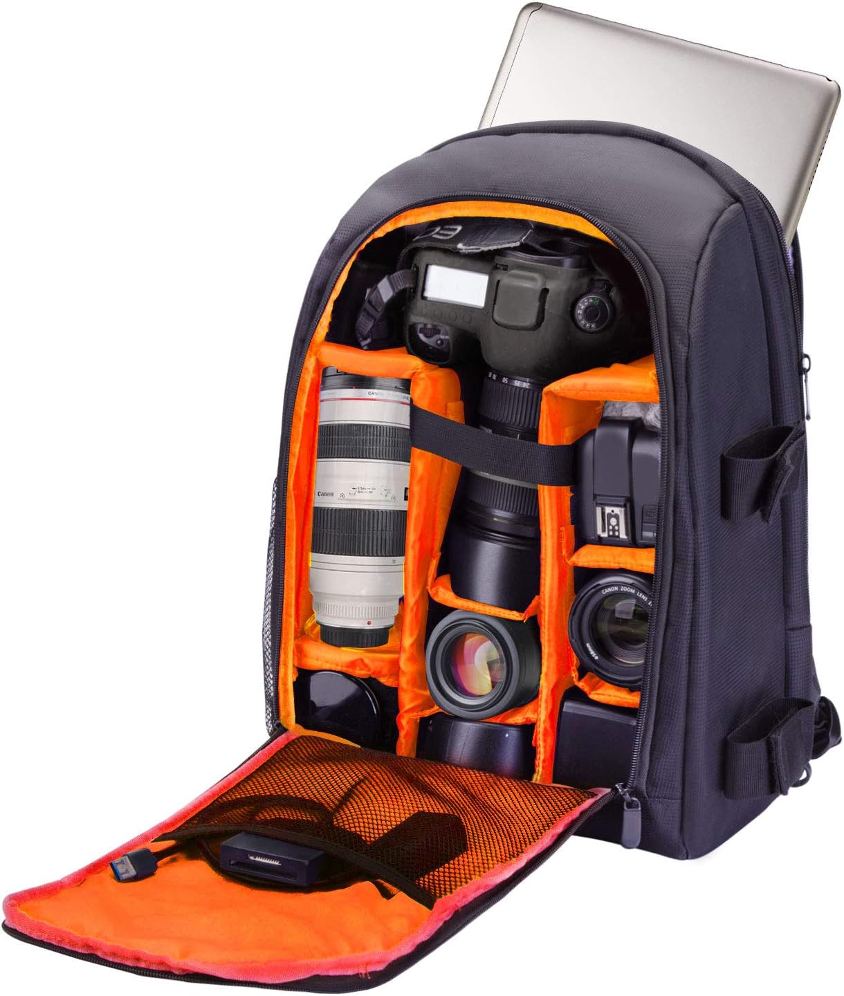 G-raphy Camera Backpack Photography DSLR Camera Bag Waterproof with Laptop Compartment/Tripod Holder for Dslr slr Cameras (Khaki)
