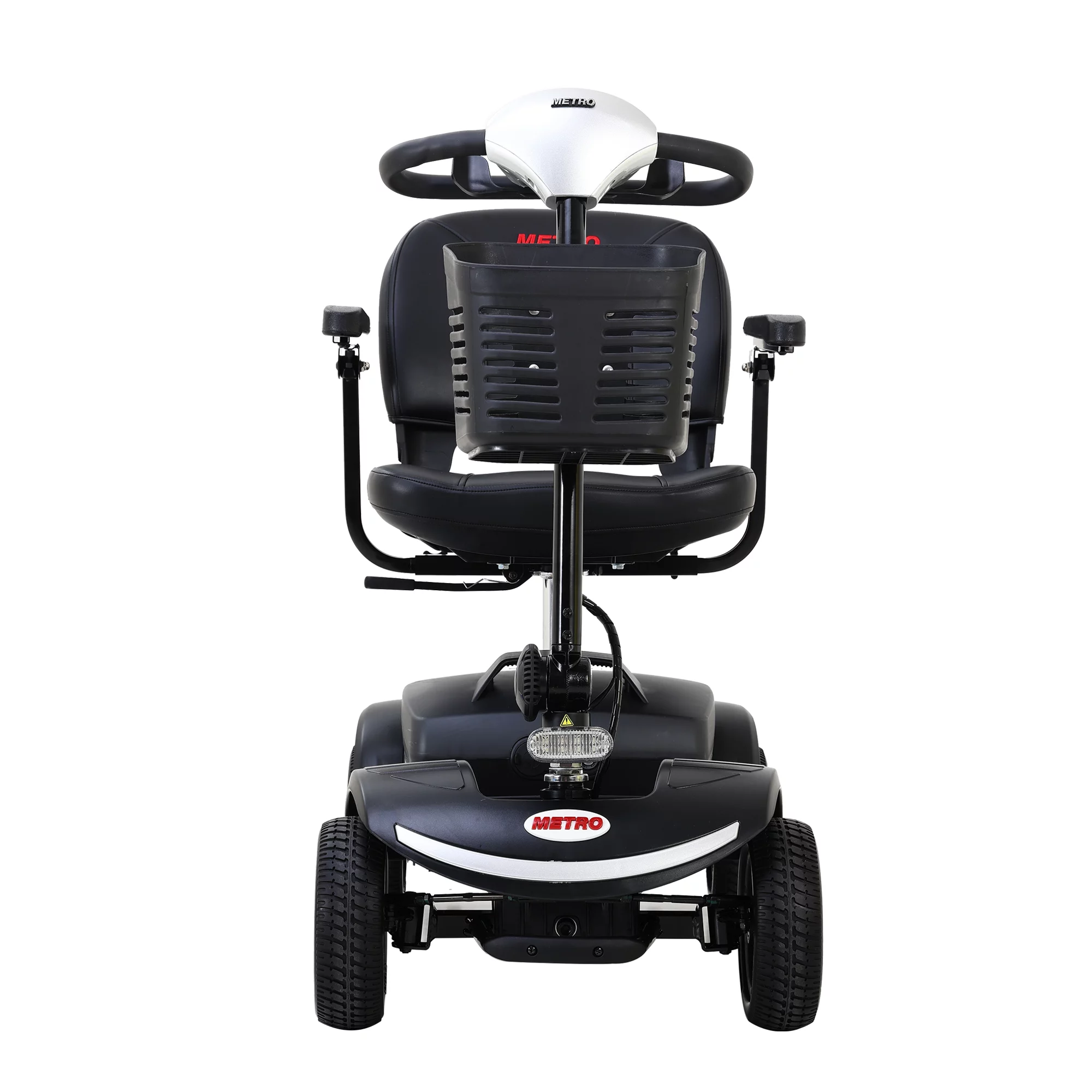 Travel Mobility Scooter, Heavy Duty Electric Scooters with 4 Anti-Tip Wheels, Compact Lightweight Mobility Scooters for Senior Adults Elderly, Foldable Mobility Scooter, Holds 300lbs, Purple