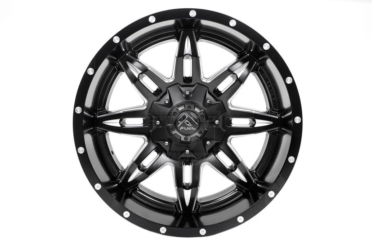 20x10 Black Wheel Fuel Lethal (D567) 8x170 -24