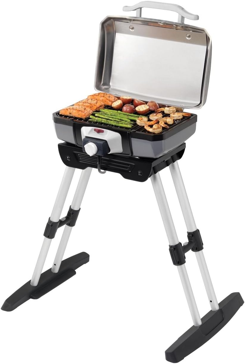 Cuisinart CEG-980 Outdoor Electric Grill with VersaStand 22 x 11.8 x 17.6-Inch