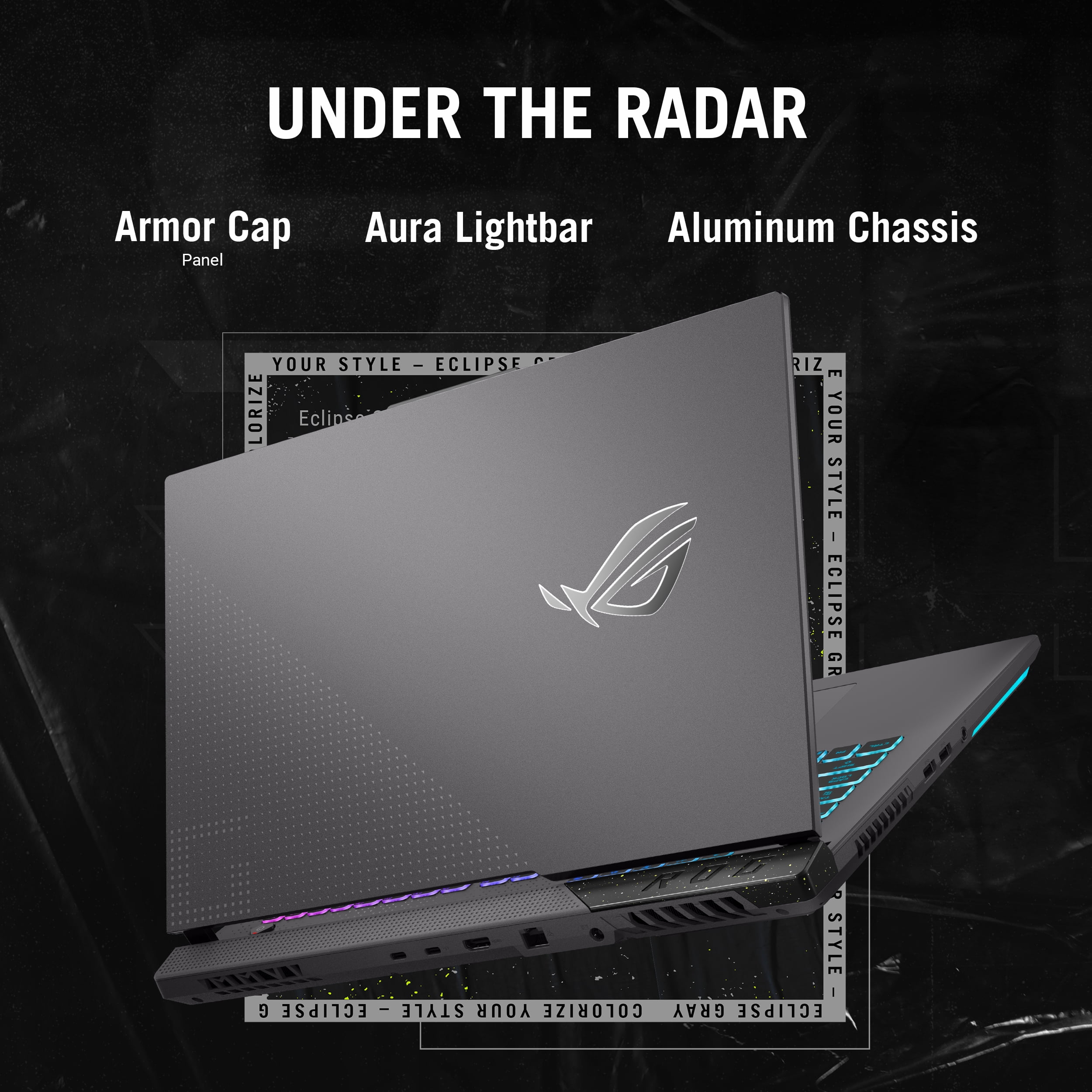 ASUS ROG Strix G17 (2023) 17.3” QHD 240Hz Gaming Laptop, Ryzen 9-7845HX, NVIDIA GeForce RTX 4060, 16GB DDR5 RAM, 1TB SSD, Windows 11, G713PV-WS94
