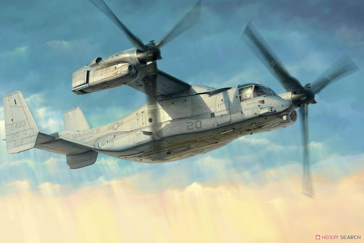 Hobby Boss - MV-22 Osprey- 1:48 - Airplane Model Kit