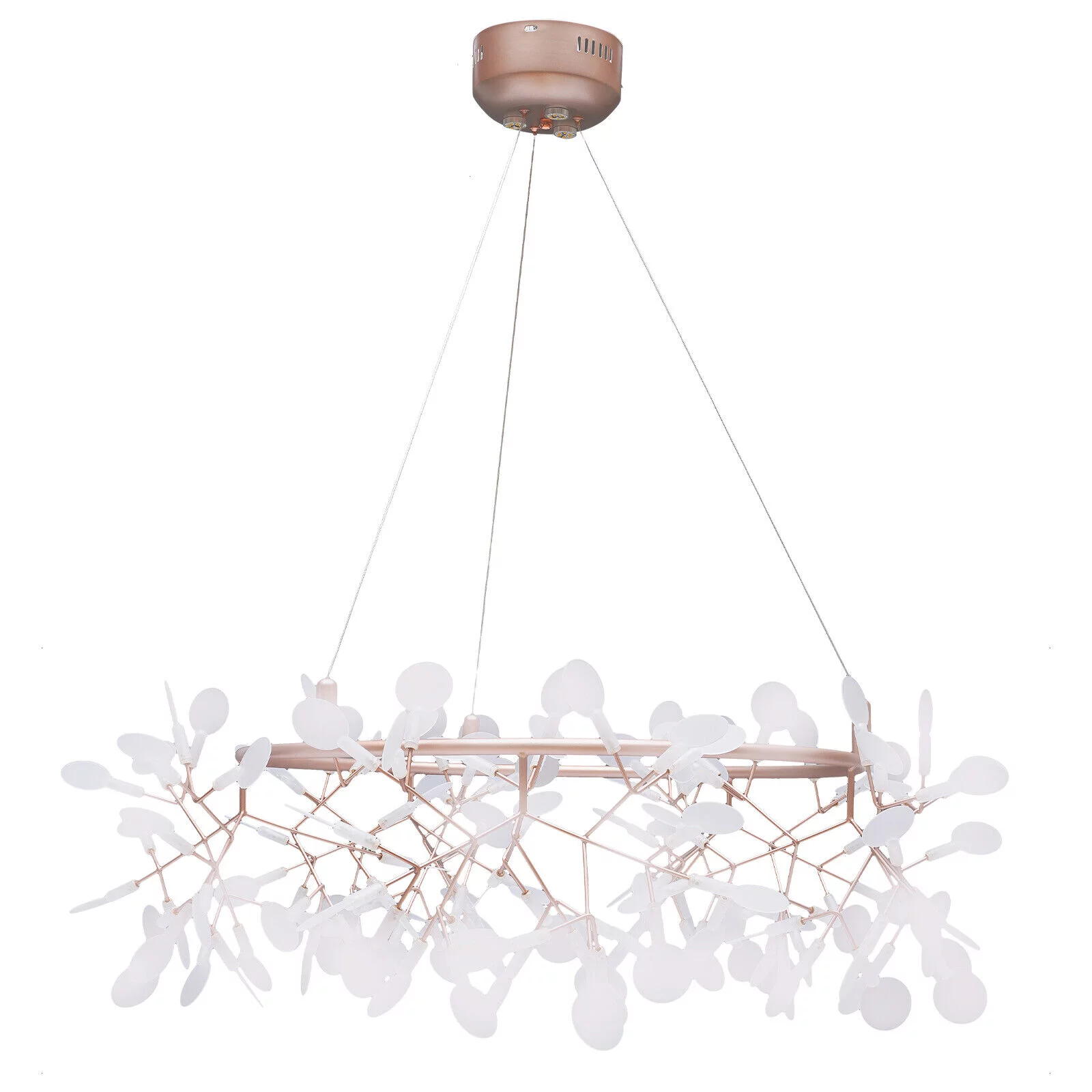 Miumaeov 135 Heads Firefly Chandelier Pendant Lighting Fixture Ceiling Light LED Acrylic Chandelier Light Tree Branch Pendant Lamp for Living Room Bulb Included