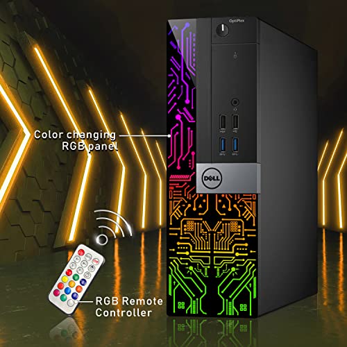 Dell OptiPlex 5050 Desktop Computers with 24 inch Monitor PC Bundle, 16GB DDR4 Ram 512GB M.2 NVMe SSD, WiFi, Bluetooth, i5-6500 3.2GHz, HDMI, Windows 10 Pro (Renewed)