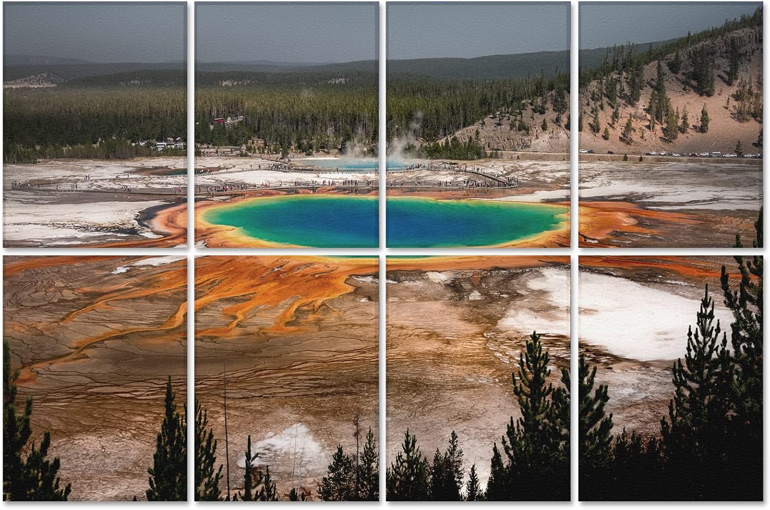 Evenreach 8 Pack Art Acoustic Panels Soundproof Wall Panels,48X32Inches Sound Absorbing Panels,Decorative Acoustical Wall Panels, Acoustic Treatment for Recording Studio… (Beach)