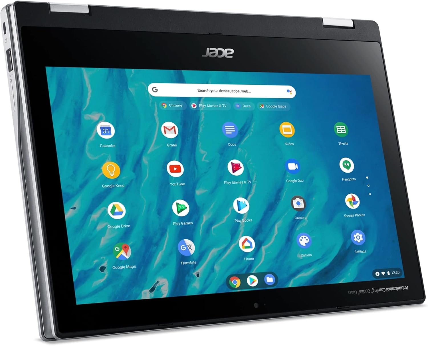 Acer Spin 311 3H 11.6'' 2-in-1 Touchscreen Chromebook (8-Core MediaTek MT8183C, 64GB eMMC, 4GB RAM, Stylus) Flip Convertible Laptop, 15-Hr Battery Life, IST Pen, Webcam, Chrome OS, Pure Silver
