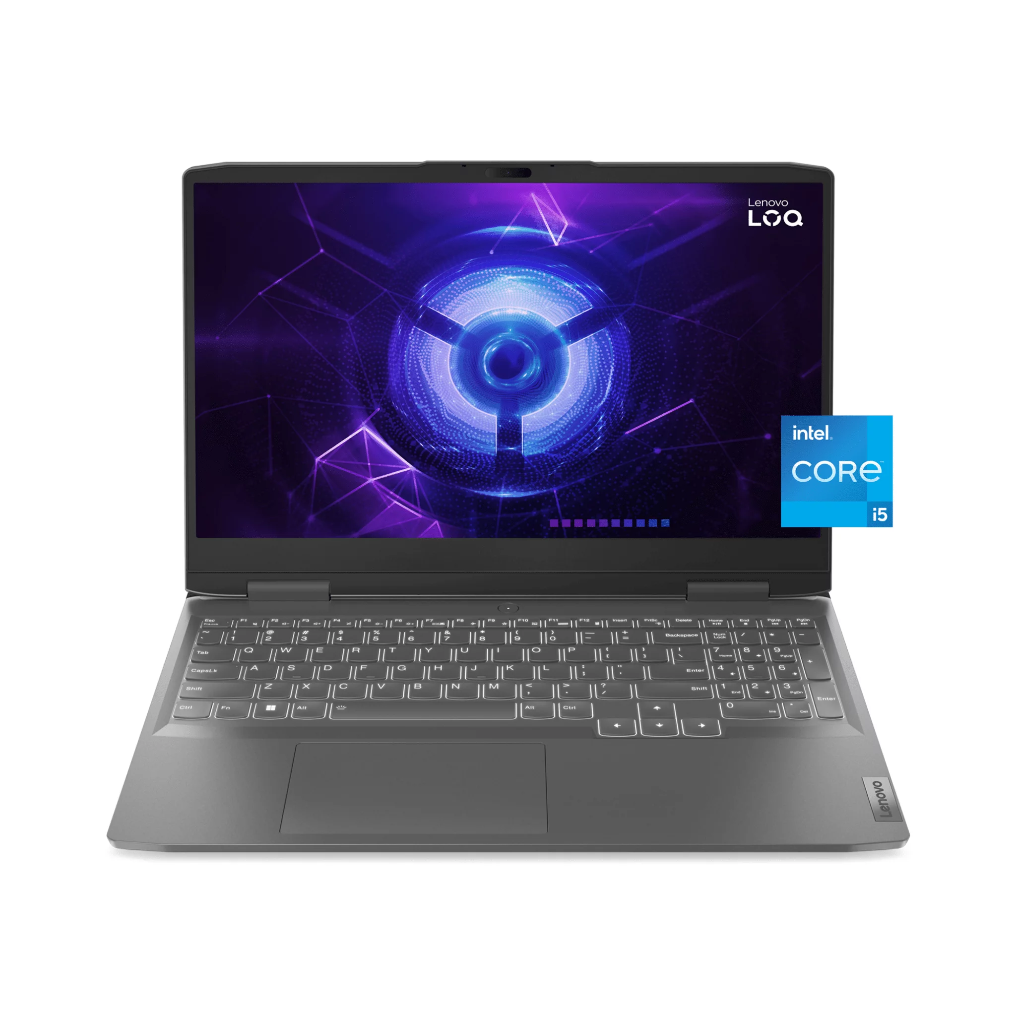 Lenovo LOQ 15.6” FHD 144Hz Gaming Laptop, Intel Core i5-13420H, NVIDIA GeForce GTX 3050 6GB, 16GB RAM, 512GB SSD, Storm Grey, Windows 11, 82XV0094US