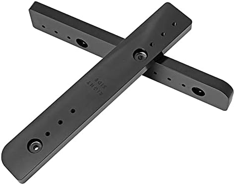 H RUO Motorcycle Tour-Pak Relocator Kit Mount Plate Rack Adjustable 1-3 Tour Pak Pack Extend Compatible with Harley Touring Electra Road Glides Road King Trikes 2014-2021