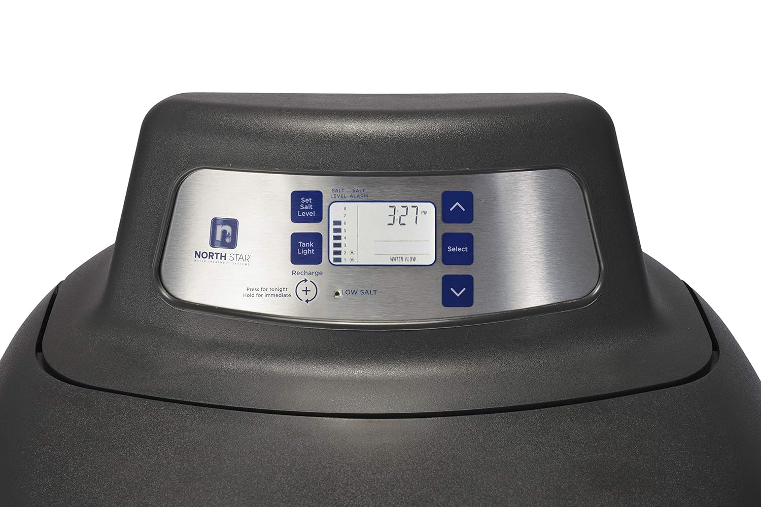 North Star NSC31 Water Softener | 31,300-Grain Capacity | AutoSense Salt-Saving Technology | For Homes With 1-5+ Persons | NSF Certified to Reduce Hard Water Scale (NSC3118)