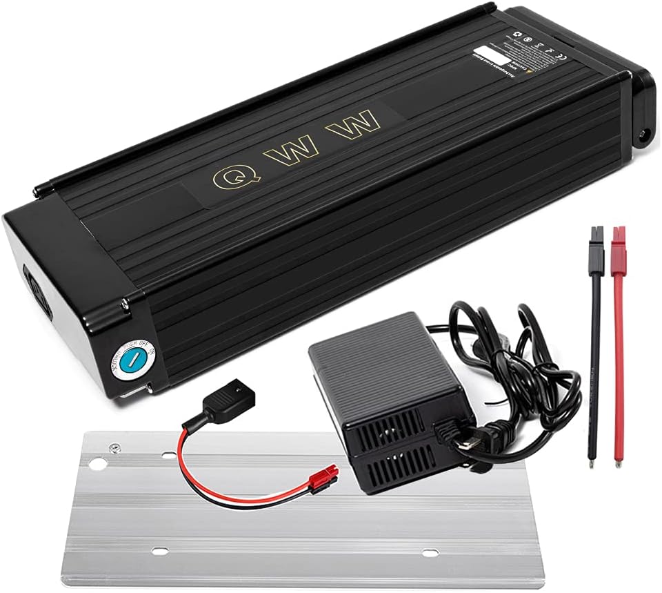 52V 48V 36V Electric Bike Lithinum ion Battery for 1200W 1000W 750W 500W Motor ，Electric Bicycle and Tricycle Battery for Rack/Rear Frame（ 10 13 15 17.5 20 AH ）