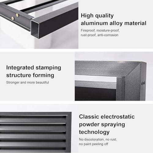 Aluminum Air Conditioner and Heat Pump Cover ,Mini Split Air Conditioner Cover for Outside Units ,Shelf Plant Stand ,Outdoor AC Unit Cover , Noise Reduction ,suitable for outdoor