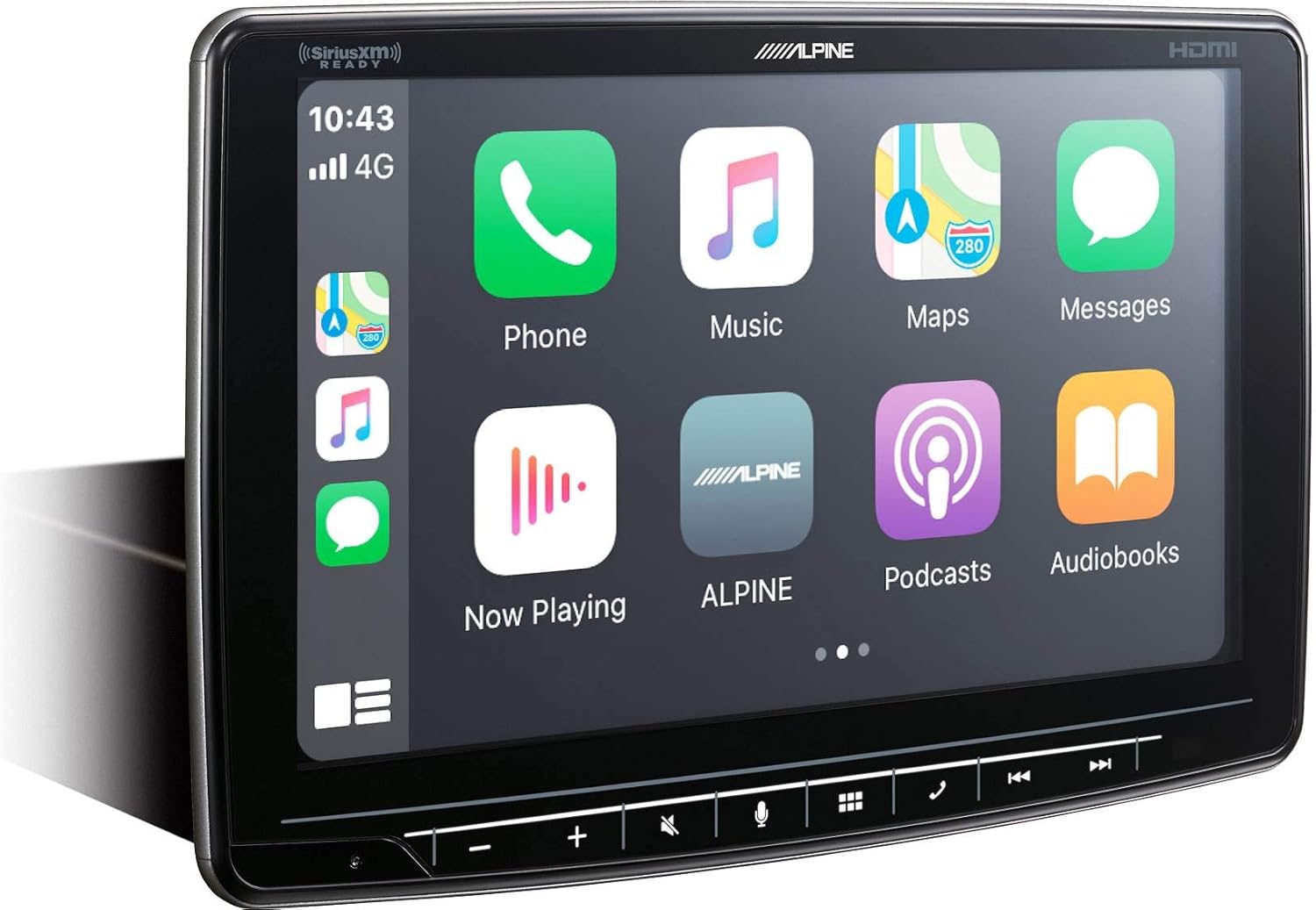 Alpine iLX-F409 Car Audio 9" Touchscreen Bluetooth Digital Media Radio Receiver