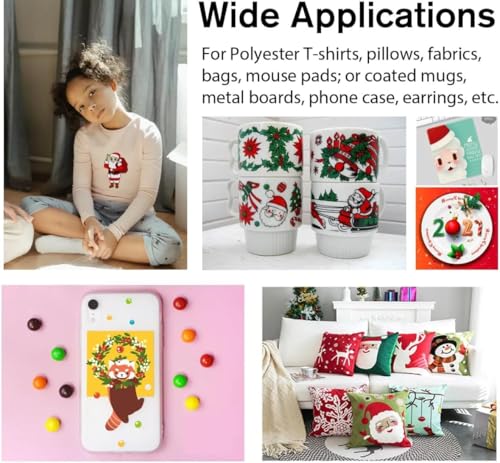 A4 DTF Printer for Clothes, T-Shirt Transfer Printing Machine, Direct to Film Printer. DTF Set of 4 Ink, C/M/Y/B, DTF Printing Paper, DTF Powder. Conversion DTF