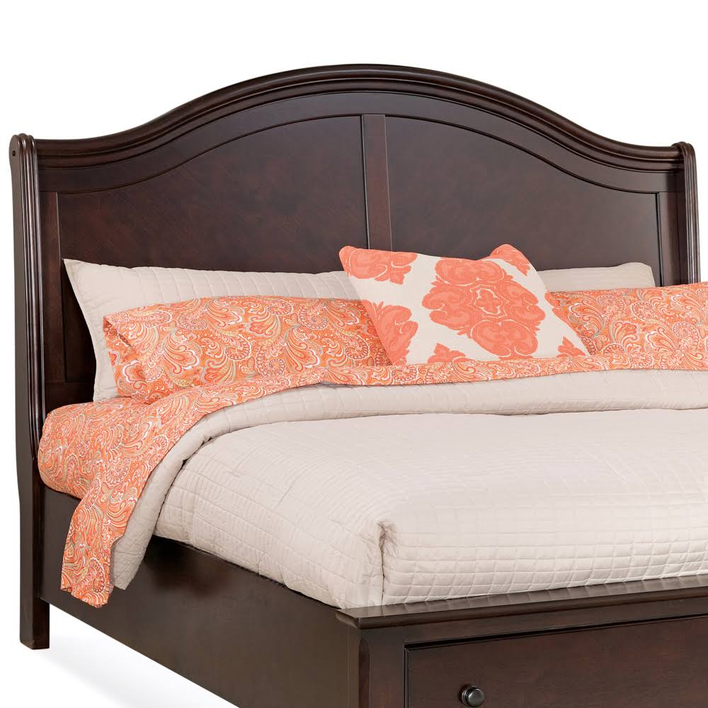 American Woodcrafters Hyde Park King Sleigh Storage Bed