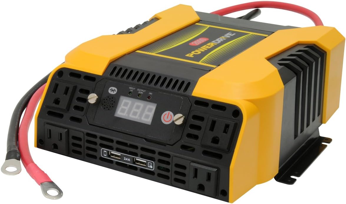 PowerDrive 2000 Watt Power Inverter, PD2000 with Bluetooth Wireless Tech