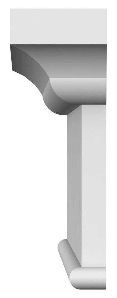 Ekena Millwork 6.13 in. Craftsman Crosshead | ShopLadder