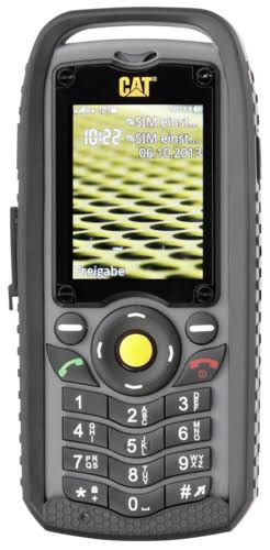 Caterpillar B25 Dual Sim Black GSM quadband Unlocked Cell Phone, Size: Medium