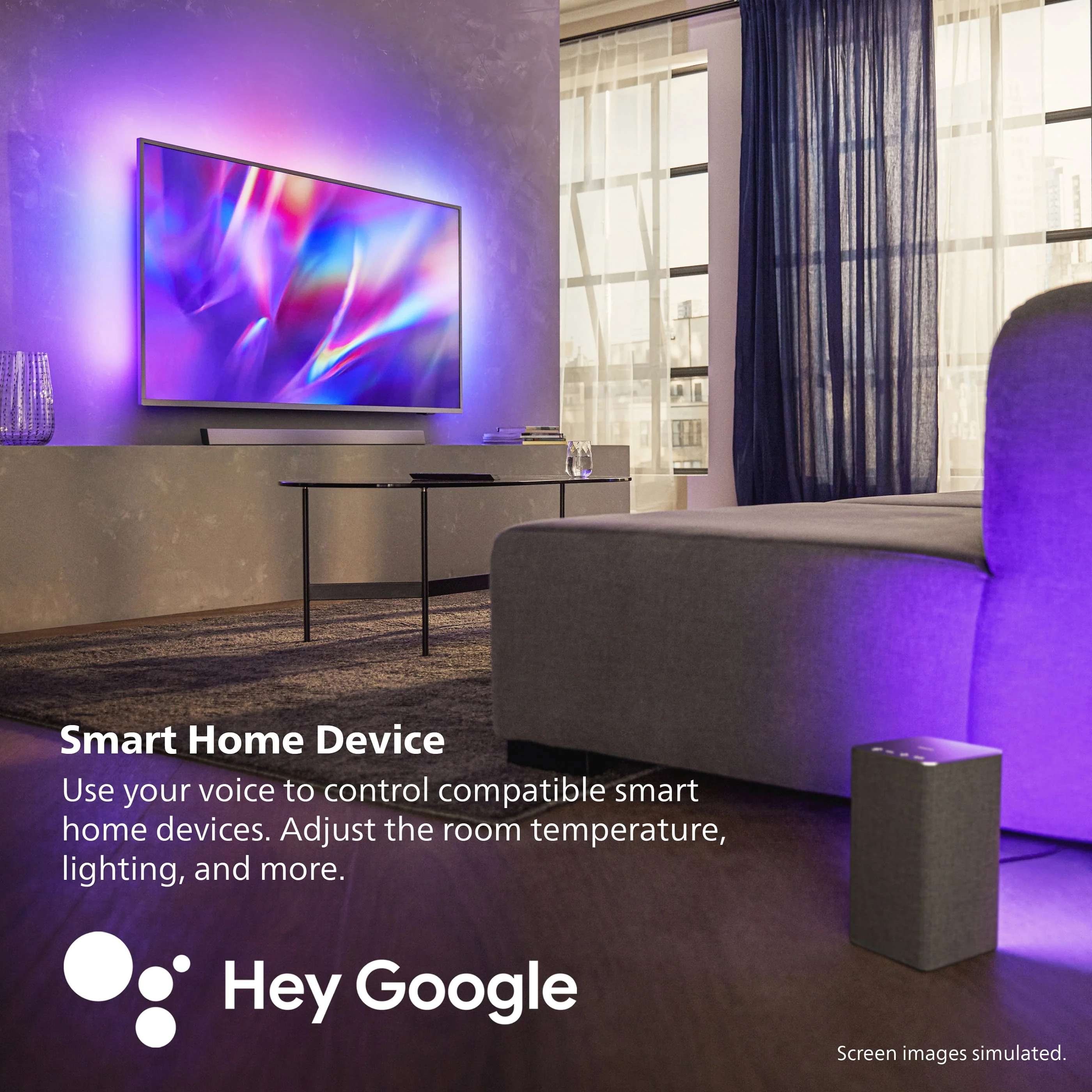 Philips 55 Class 4K Ultra HD (2160p) Google Smart LED TV (55PUL7552/F7)