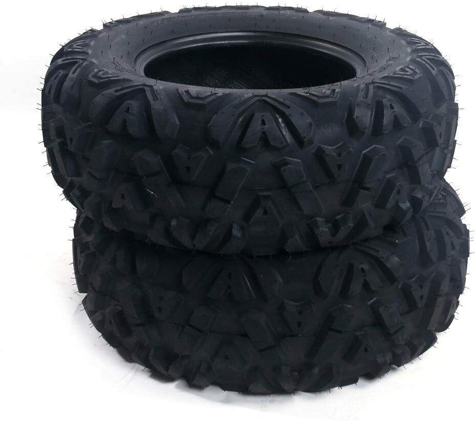 MOTORHOT 2PCS 26x9-12 Front Left Right Tire 26x9x12 6PR All Terrain ATV UTV Tire