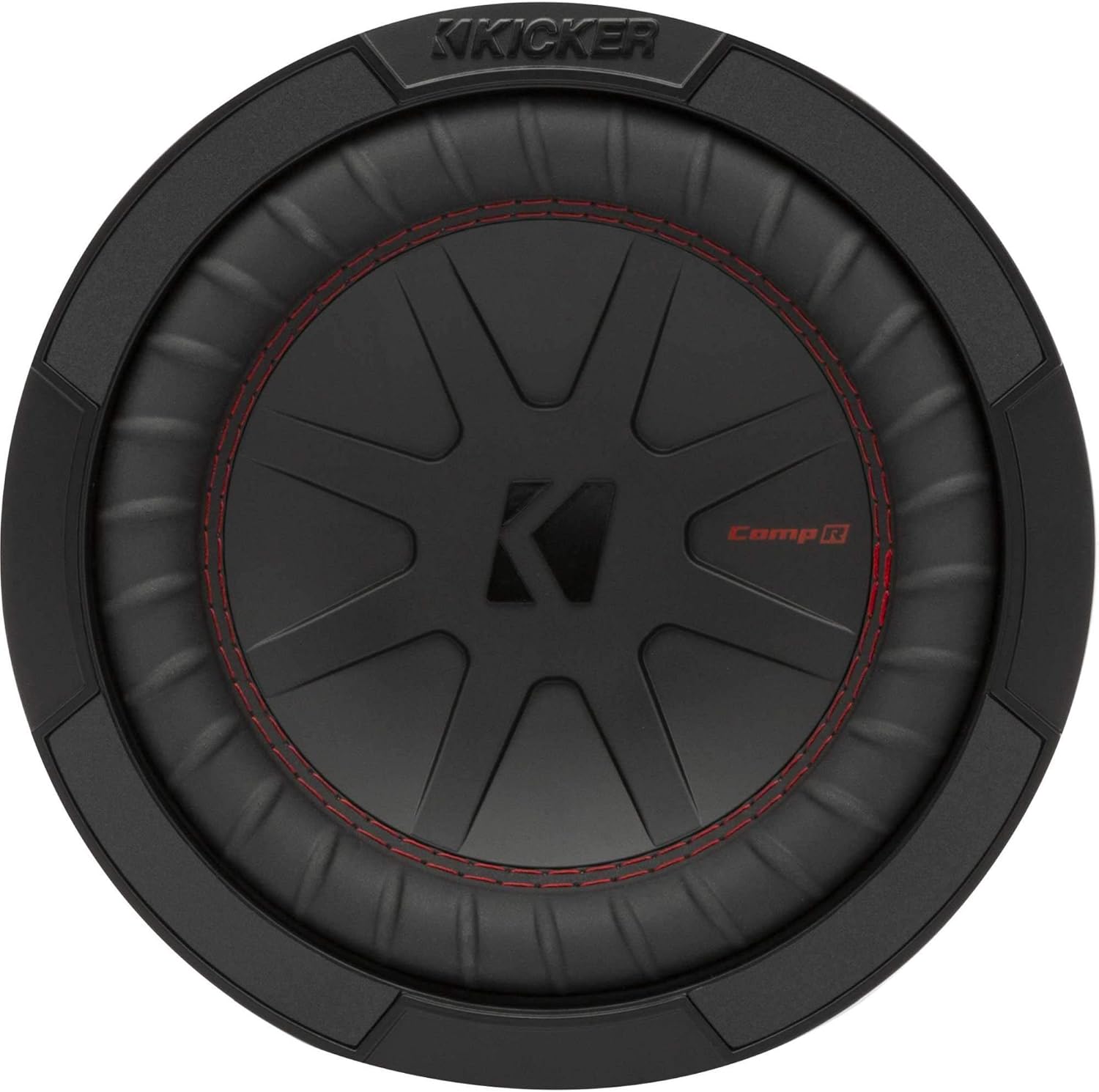 Kicker 48CWR84 CompR 8" Subwoofer, DVC, 4-ohm - Includes Speaker Wire