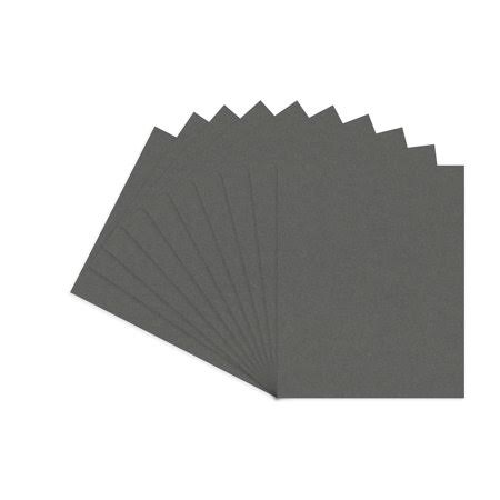 CustomPictureFrames Charcoal Grey 11x14 Backing Board - Uncut Photo Mat Board