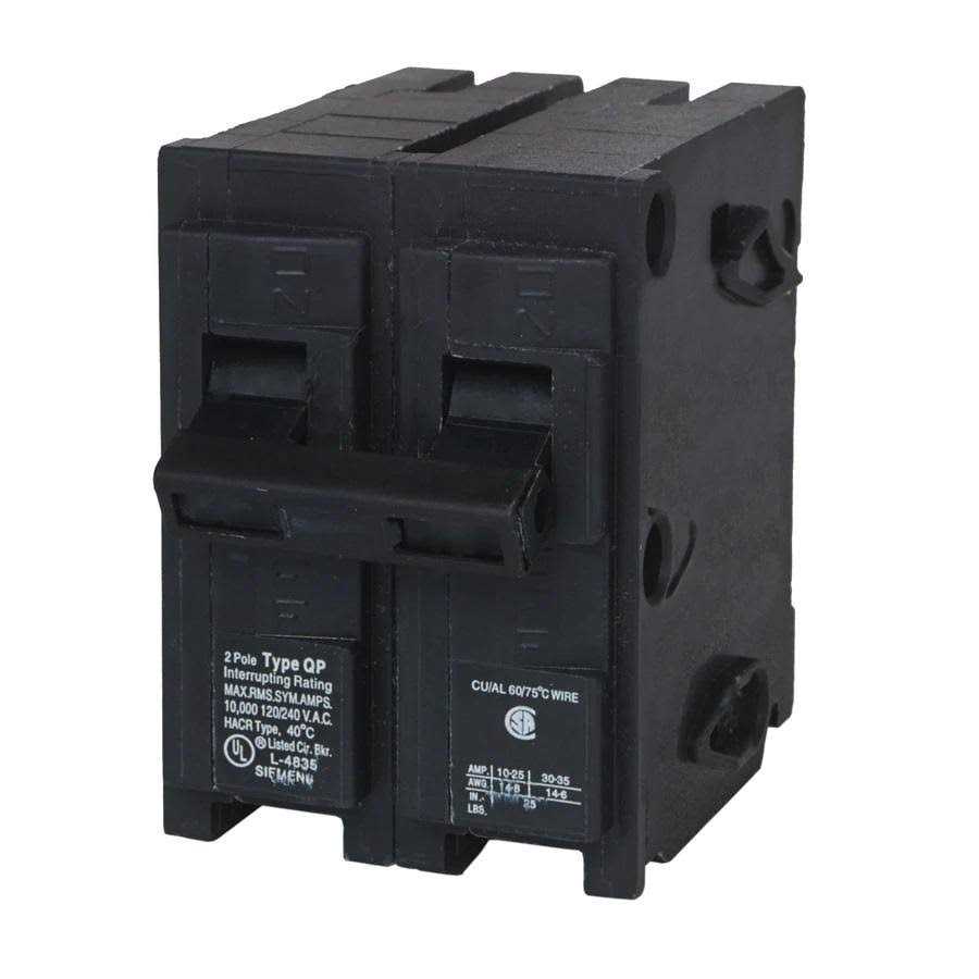 Siemens QP 100-Amp 2-Pole Main Circuit Breaker Q2100P - Shop Hardware Tools Online Store