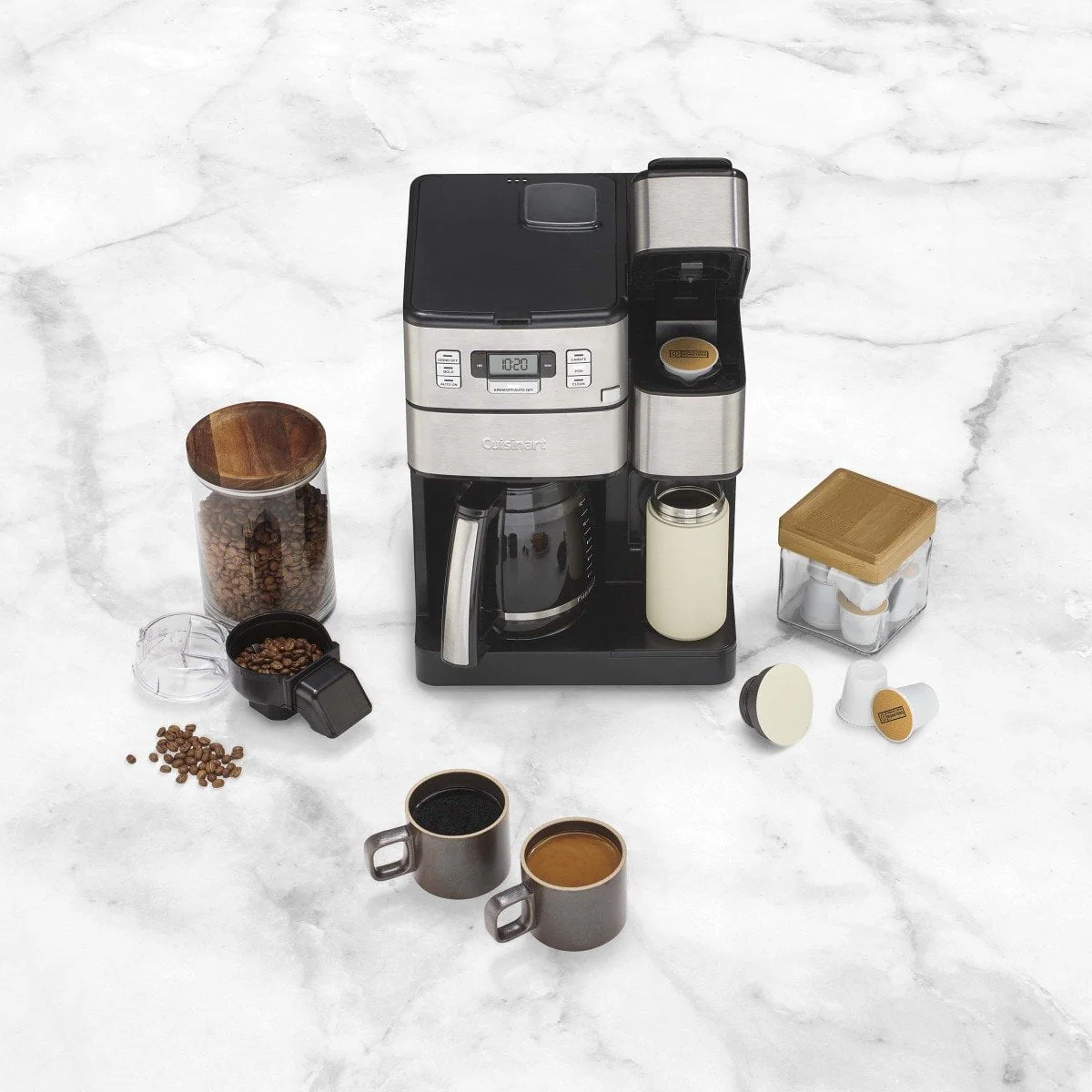 Cuisinart Grind & Brew™ 12 Cup Automatic Coffee Center, SS-GB1