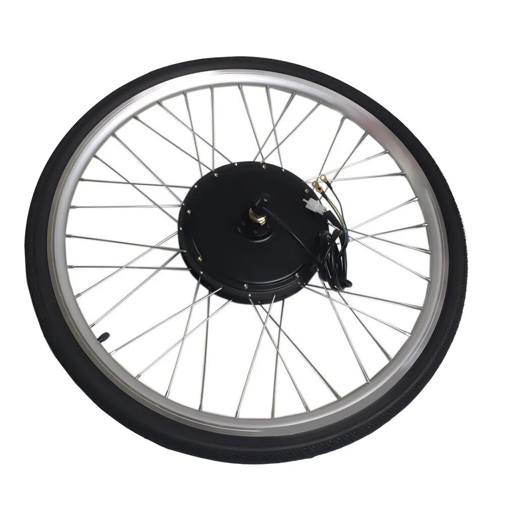 Miduo 28'' Electric Bicycle Conversion Rear Wheel Kit Bike Motor w/LCD 48V 1000W