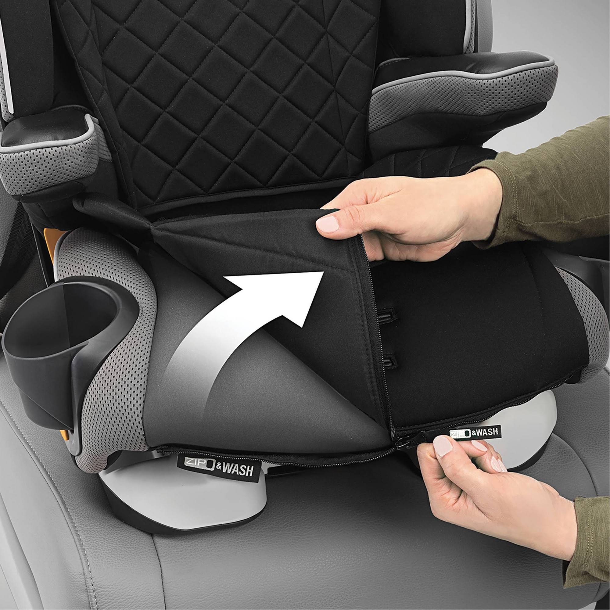 Chicco MyFit Zip Harness + Booster Car Seat - Granite