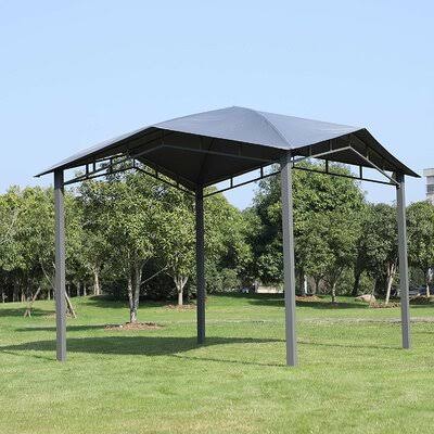 10 ft. W x 10 ft. D Steel Patio Gazebo Outsunny