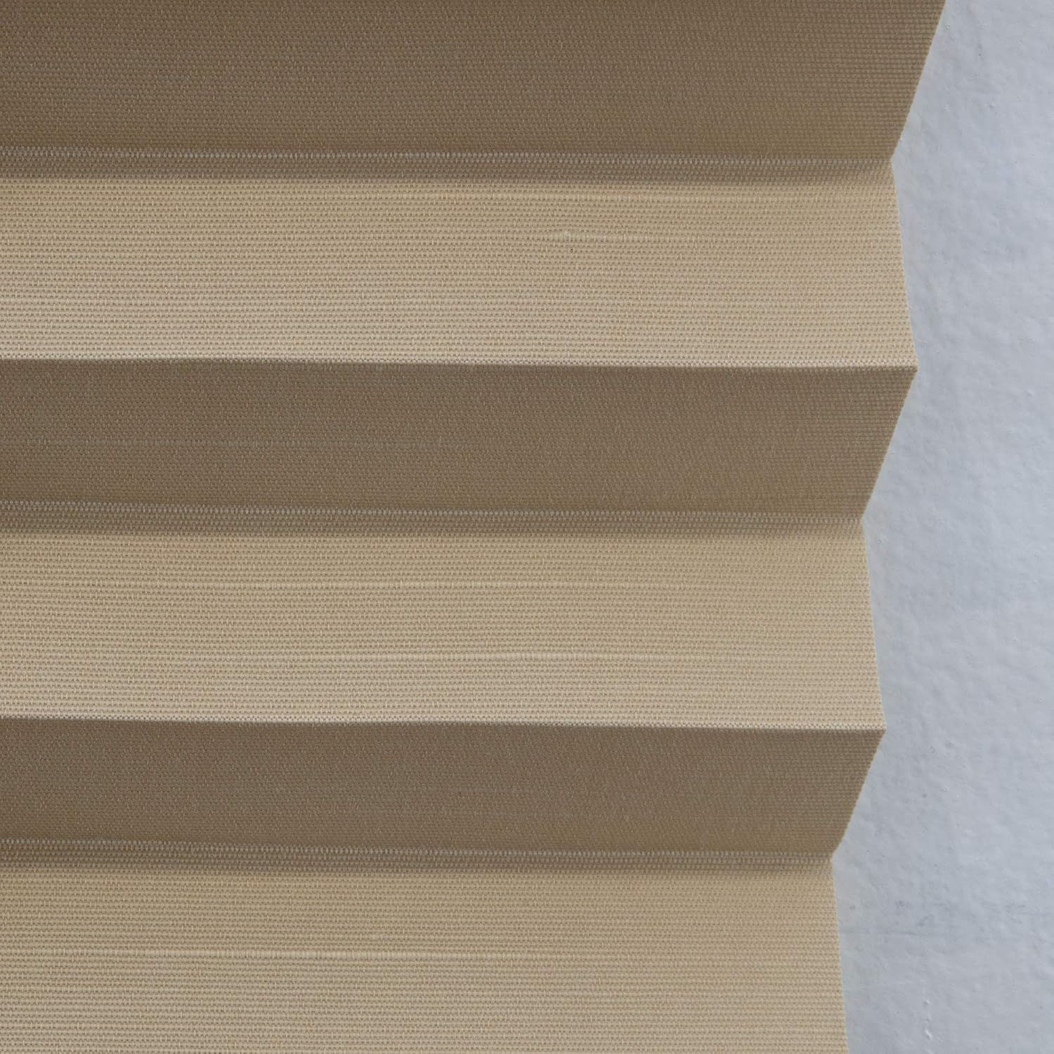 RecPro RV Blinds Pleated Shades | Cappuccino | RV Window Shades | Camper | Trailer (26 W x 50 L)